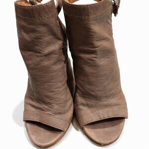 Vince Camuto Peep-Toe Ankle Booties